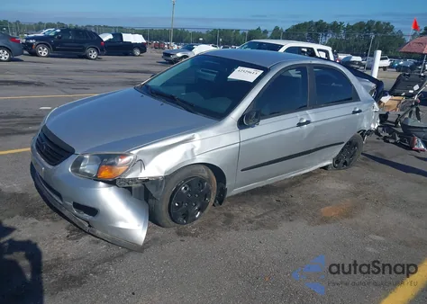2009 Kia Spectra Ex/Lx/Sx from USA, damaged, VIN KNAFE221995648401